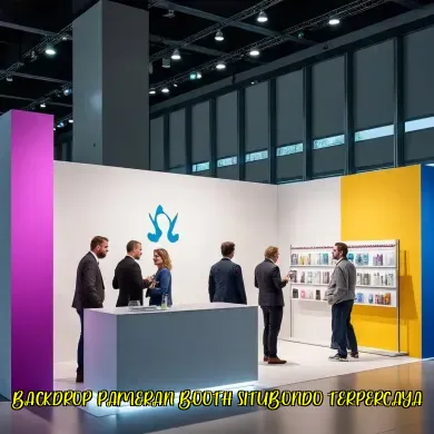backdrop pameran booth situbondo terpercaya
